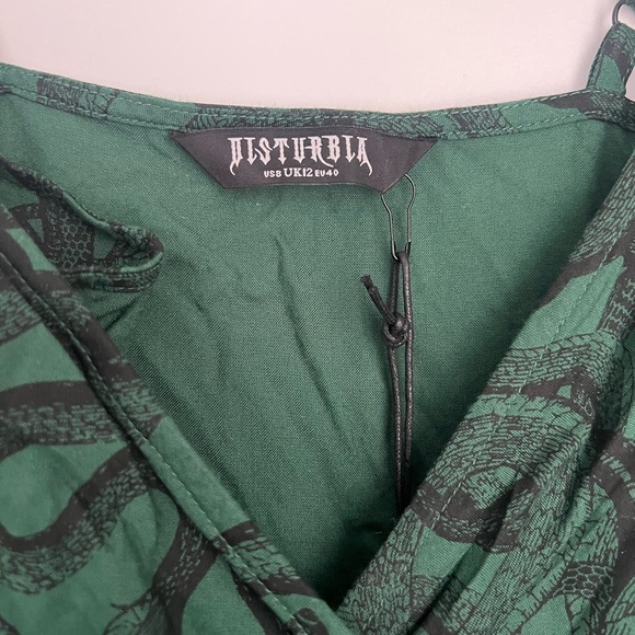 Disturbia Ophidia Snake Print Cami Midaxi Wrap Dress - Picture 10 of 11